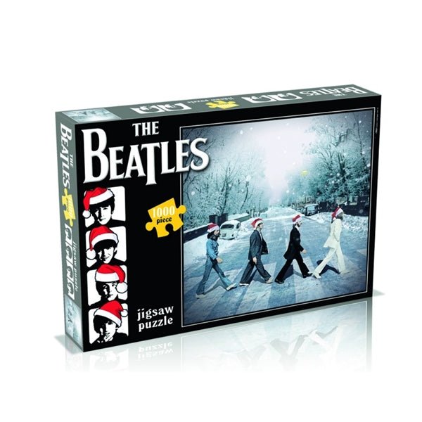CHRISTMAS ABBEY ROAD (1000 PIECE JIGSAW PUZZLE) by BEATLES, THE Puzzle 8443 - punk to funk heaven