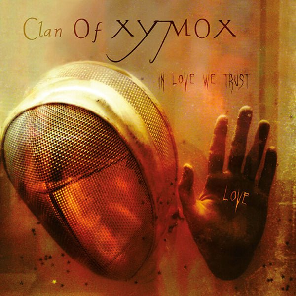 CLAN OF XYMOX IN LOVE WE TRUST (BLACK/ORANGE SPLATTER VINYL) VINYL LP - punk to funk heaven