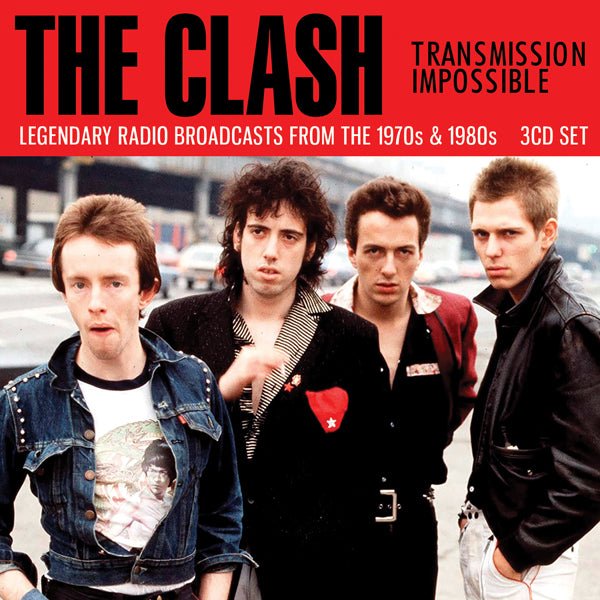 CLASH, THE TRANSMISSION IMPOSSIBLE (3CD) COMPACT DISC - 3 CD BOX SET - punk to funk heaven