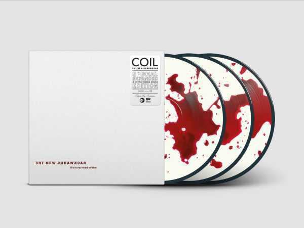 COIL THE NEW BACKWARDS - IT'S IN MY BLOOD EDITION - (PICTURE 3LP) VINYL - 3 LP BOX SET - punk to funk heaven