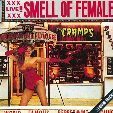 CRAMPS, THE SMELL OF FEMALE COMPACT DISC Item no. :CDWIKM95 - punk to funk heaven