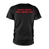CRUSHED SKULLS by METAL BLADE RECORDS T-Shirt, Front & Back Print - punk to funk heaven