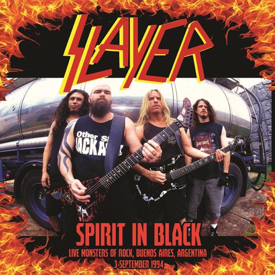 Slayer – Spirit In Black - Live Monsters Of Rock, Buenos Aires, Argentina  3 September 1994 vinyl lp