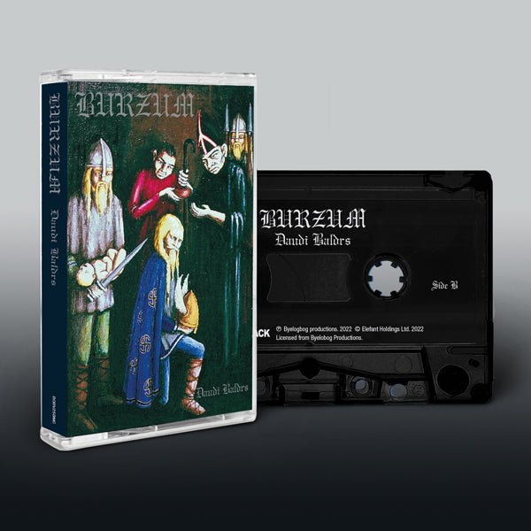 DAUDI BALDRS by BURZUM Music Cassette BOBV258MC - punk to funk heaven