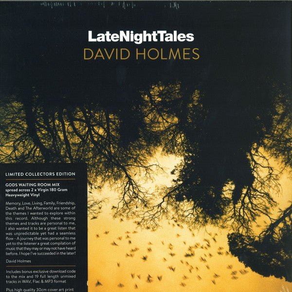 David Holmes ‎– LateNightTales 2 x vinyl lp ALNLP45 - punk to funk heaven