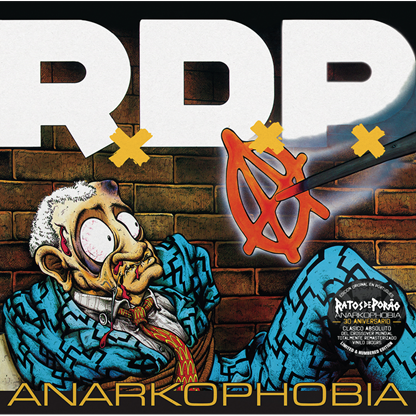 Ratos De Porao - Anarkophobia  Pinhead Records - PRVS 016 - 2021  Vinyl LP