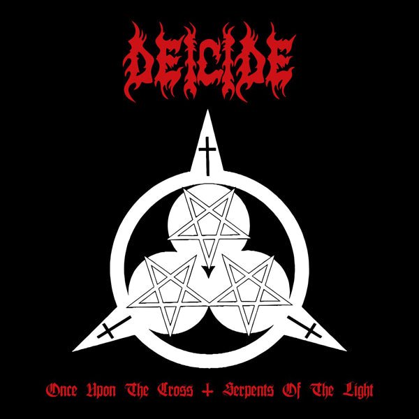 DEICIDE ONCE UPON THE CROSS/SERPENTS OF THE LIGHT (2CD) COMPACT DISC DOUBLE - punk to funk heaven
