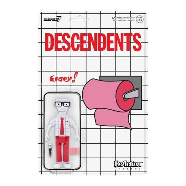 Descendents Reaction Figure Milo Enjoy super 7 - punk to funk heaven