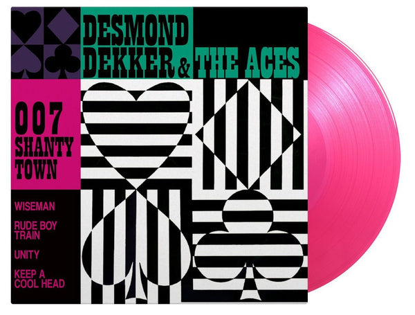 DESMOND DEKKER AND THE ACES 007 SHANTY TOWN (1LP MAGENTA COLOURED) VINYL LP - punk to funk heaven