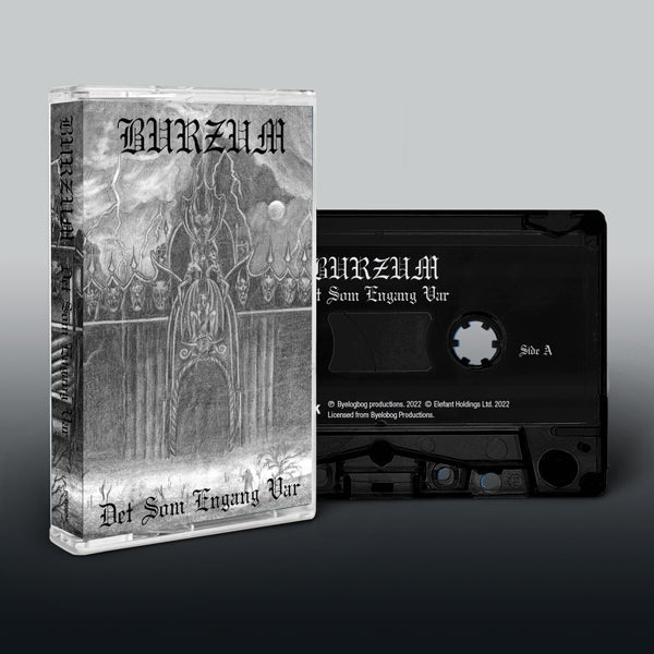 DET SOM ENGANG VAR by BURZUM Music Cassette BOBV088MC - punk to funk heaven