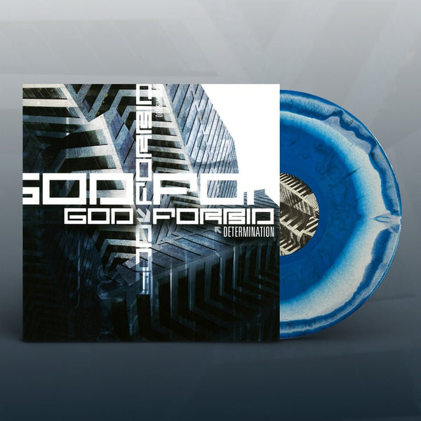 DETERMINATION (BLUE/WHITE HAZE VINYL) (RSD 2021) by GOD FORBID Vinyl LP M0841 - punk to funk heaven
