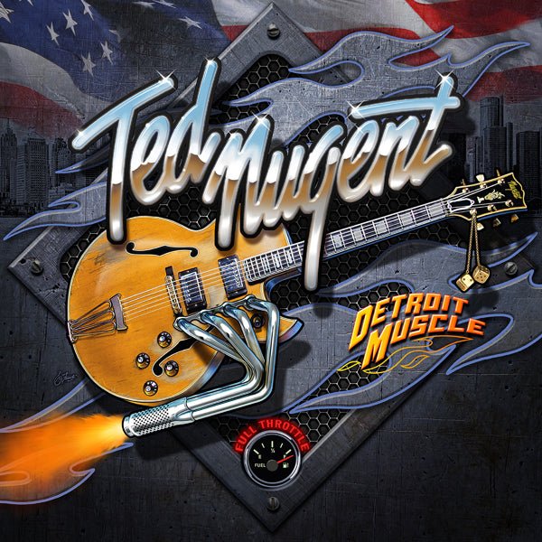 DETROIT MUSCLE by TED NUGENT Compact Disc PVMT6701 - punk to funk heaven