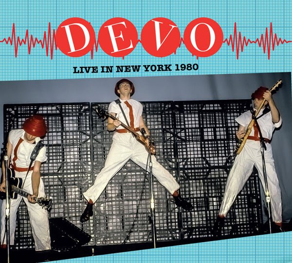 DEVO LIVE IN NEW YORK 1980 COMPACT DISC - punk to funk heaven