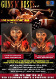 guns n roses Live In New York 1988 (Picture Disc)  JER05   2 x LP LTD / 500
