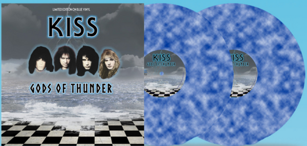 KISS Gods Of Thunder (Blue & White Vinyl) CPLTIV009 2 x 10" ltd