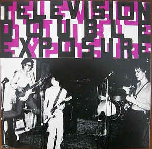 TELEVISION - DOUBLE EXPOSURE  vinyl LP     NEON 78