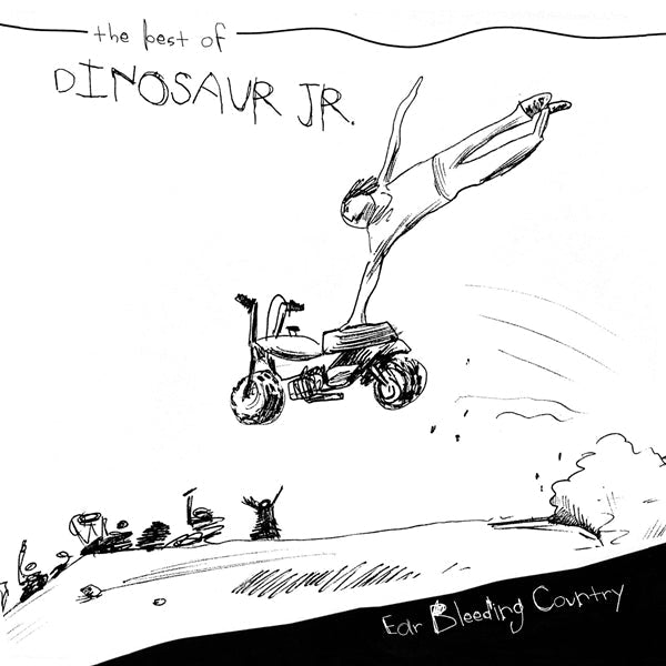 DINOSAUR JR EAR BLEEDING COUNTRY ~ THE BEST OF: DOUBLE WHITE VINYL DELUXE LIMITED EDITION VINYL DOUBLE ALBUM Item no. :PBREDD728 - punk to funk heaven