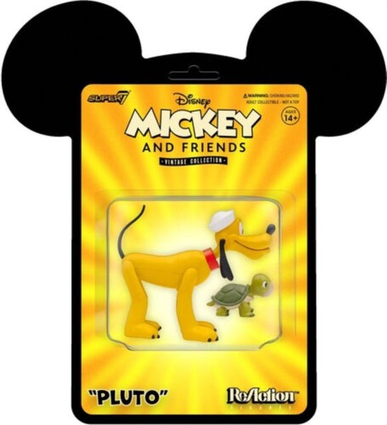 Disney Reaction Figures - Vintage Collection Wave 1 - Pluto super 7 - punk to funk heaven