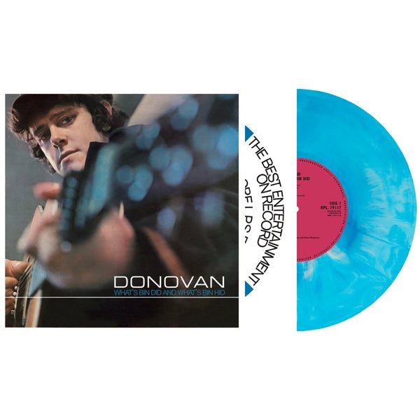 DONOVAN WHAT'S BIN DID AND WHAT'S BIN HID (WHITE & BLUE VINYL) VINYL LP - punk to funk heaven
