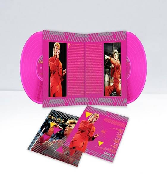 DAVID BOWIE  Montreal ‘87 Double pink coloured 180g vinyl in hand numbered gatefold sleeve   PR2CLP3002   Protus