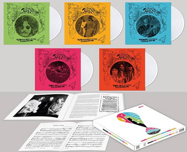 CREAM   Live In Sweden and the USA   LC5LPCBOX4  LONDON CALLING  5 x White coloured 180g LPs