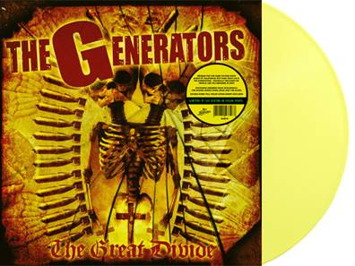 The Generators ‎– The Great Divide    Label: Hey Suburbia // Cat No: SUB018 // Format: YELLOW Vinyl LP