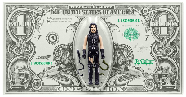 Alice Cooper Reaction Figure - Billion Dollar Babies super 7