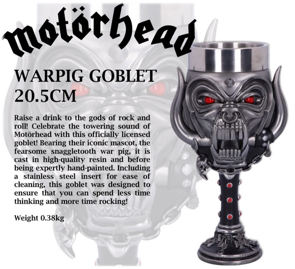 Motorhead Warpig Goblet 20.5cm