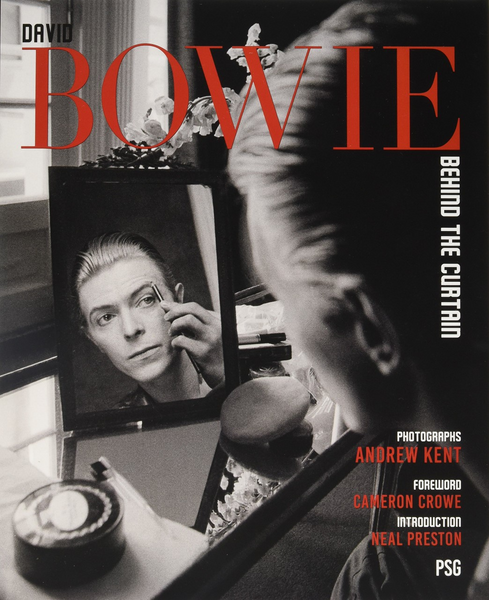 David Bowie Behind The Curtain Hardcover Book