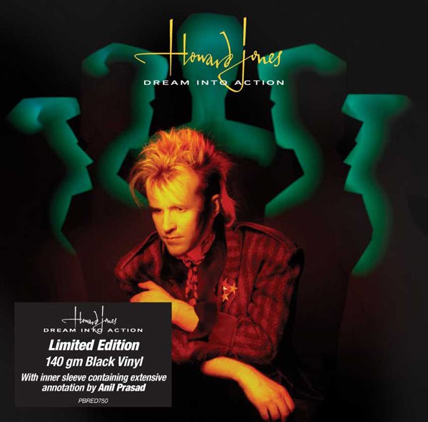 DREAM INTO ACTION - BLACK VINYL EDITION by HOWARD JONES Vinyl LP PBRED750X - punk to funk heaven