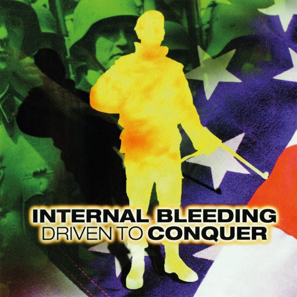 DRIVEN TO CONQUER (BLUE VINYL) by INTERNAL BLEEDING Vinyl Double Album BOBV943LPLTD - punk to funk heaven