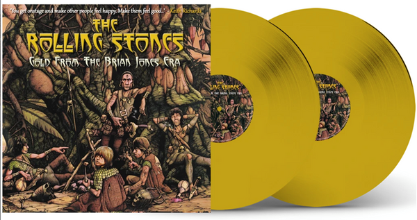 ROLLING STONES – Gold From The Brian Jones Era 10”X 2 COLOUR (Splatter Vinyl)