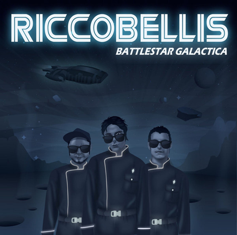 Riccobellis ‎– Battlestar Galactica Monster Zero ‎– MZ#85 VINYL LP