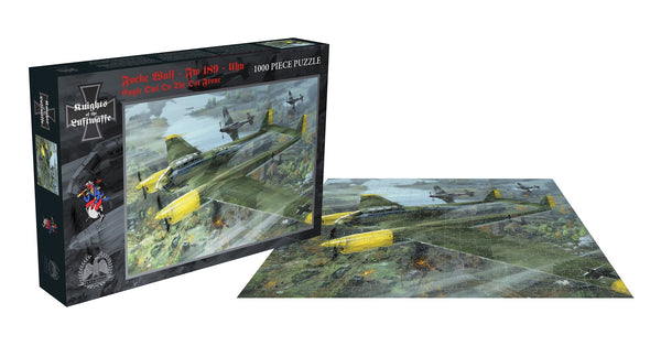 EAGLE OWL ON THE OST FRONT by FOCKE WULF - FW189 - UHU Puzzle 1000 piece BELL014PZT - punk to funk heaven