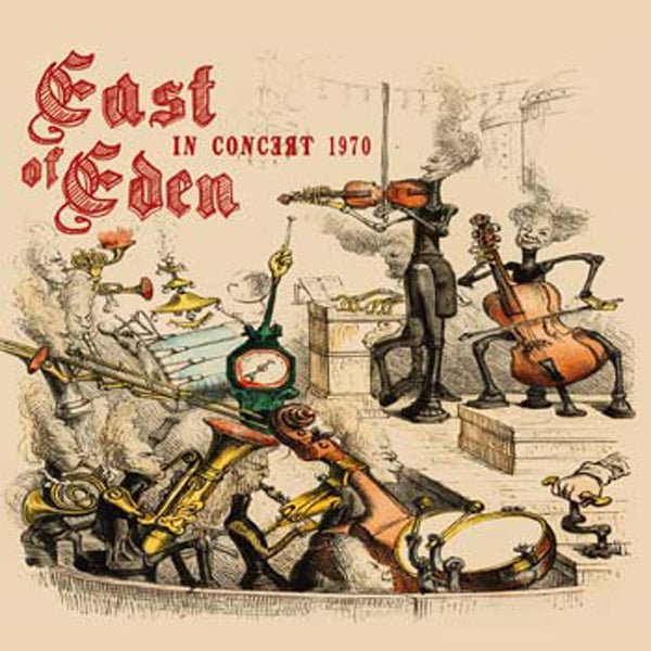 EAST OF EDEN IN CONCERT 1970 (2CD) COMPACT DISC DOUBLE - punk to funk heaven