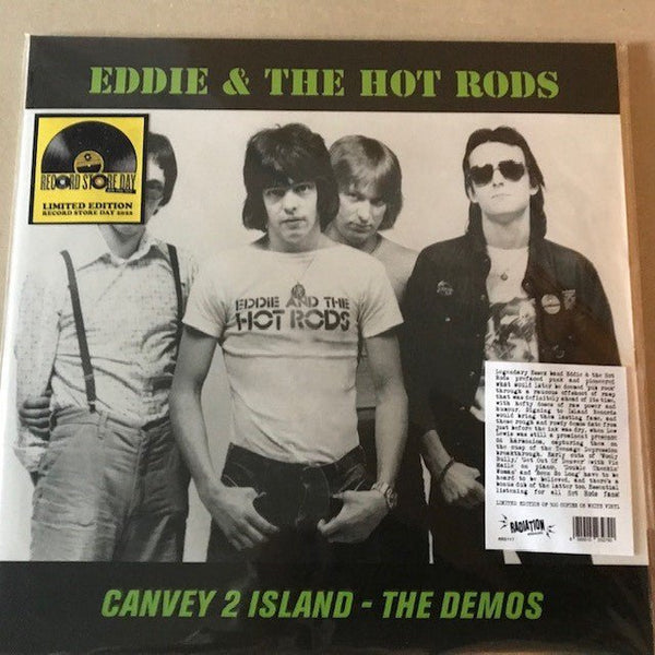 Eddie and the hot rods ‎– Canvey 2 island - the demos Radiation Reissues ‎– RRS117 Vinyl LP White - punk to funk heaven