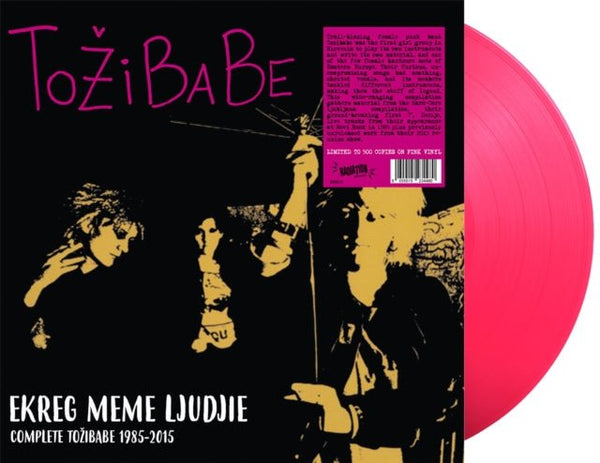 Ekreg Meme Ljudjie - Complete Tozibabe 1985 - 2015 (Pink Vinyl) Artist TOZIBABE Format:LP - punk to funk heaven