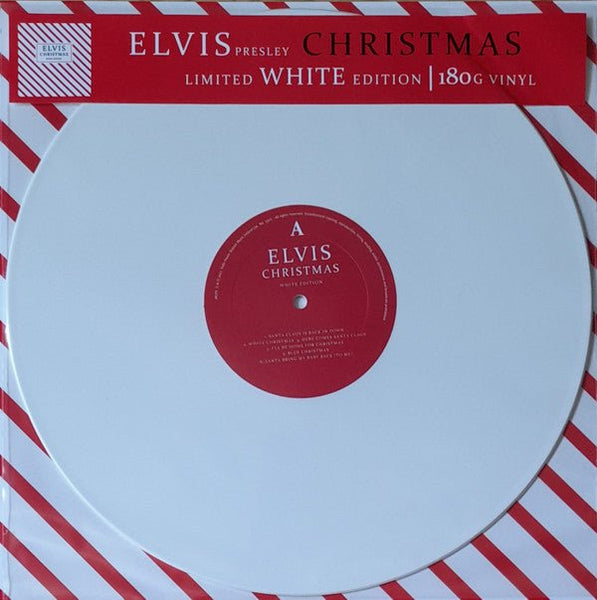 ELVIS PRESLEY CHRISTMAS [THE CHRISTMAS ALBUM](WHITE VINYL) VINYL LP - punk to funk heaven