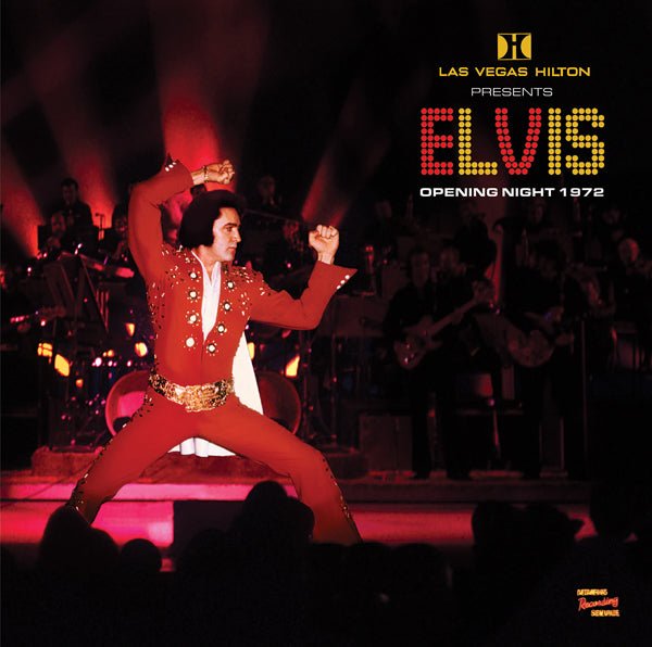ELVIS PRESLEY LAS VEGAS HILTON PRESENTS ELVIS - OPENING NIGHT 1972 VINYL LP - punk to funk heaven