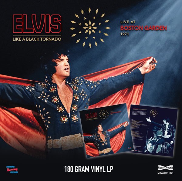 ELVIS PRESLEY LIKE A BLACK TORNADO - LIVE AT BOSTON GARDEN 1971 VINYL LP - punk to funk heaven