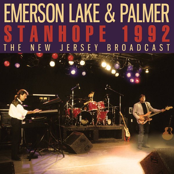 EMERSON LAKE AND PALMER STANHOPE 1992 COMPACT DISC - punk to funk heaven