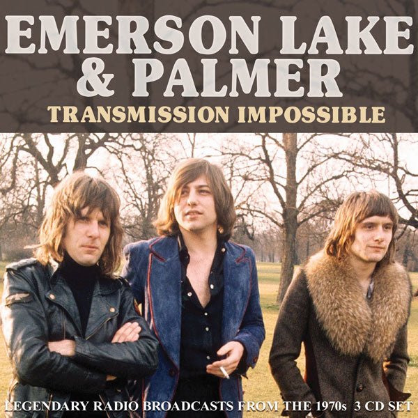EMERSON LAKE AND PALMER TRANSMISSION IMPOSSIBLE (3CD) COMPACT DISC - 3 CD BOX SET Item no. :ETTB128 - punk to funk heaven