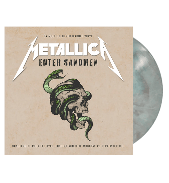 Enter Sandmen (Multi Coloured Marble Vinyl) Artist METALLICA Format:LP - punk to funk heaven