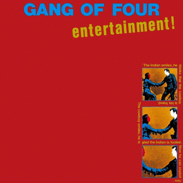 Entertainment! Artist Gang of Four, Gang of Four Format:Vinyl / 12" Album Label:Rhino - punk to funk heaven