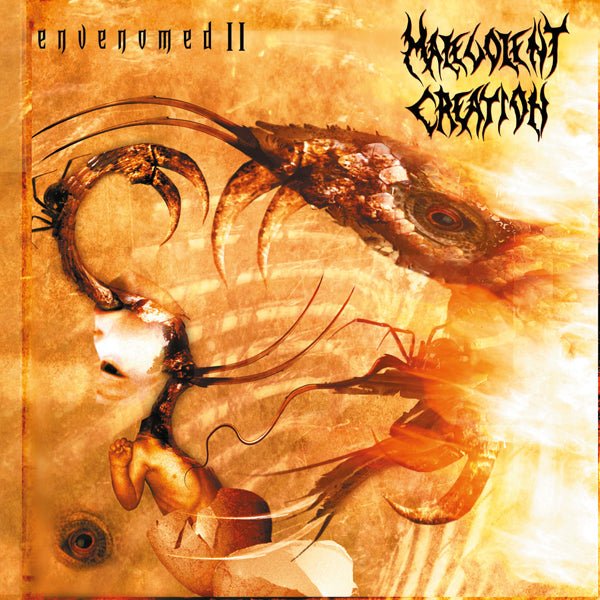ENVENOMED II (YELLOW VINYL) by MALEVOLENT CREATION Vinyl Double Album BOBV919LPLTD - punk to funk heaven
