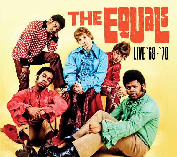 EQUALS, THE LIVE '68 - '70 COMPACT DISC - punk to funk heaven