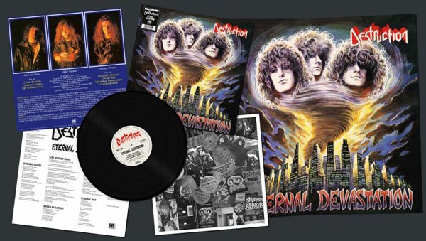ETERNAL DEVASTATION by DESTRUCTION Vinyl LP HRR547LP5 - punk to funk heaven