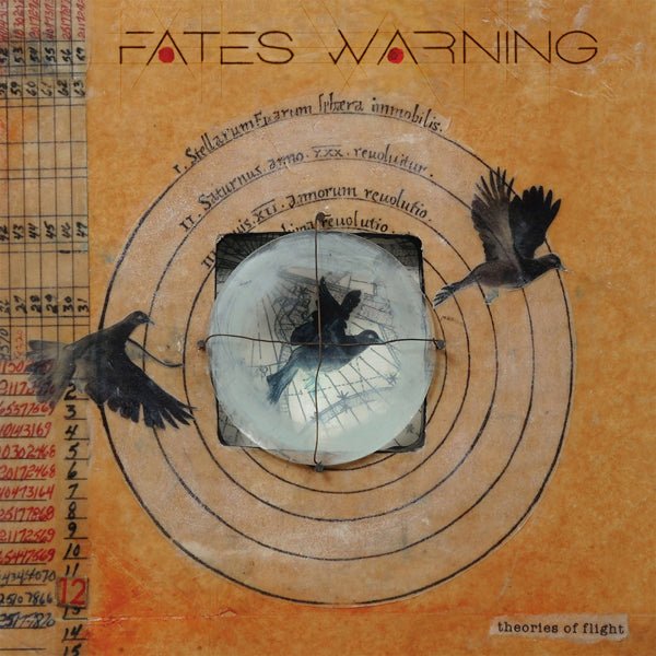 FATES WARNING THEORIES OF FLIGHT (TRANSPARENT RED VINYL) VINYL DOUBLE ALBUM - punk to funk heaven