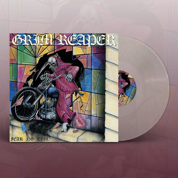 FEAR NO EVIL (CLEAR VINYL) by GRIM REAPER Vinyl LP GRIMM02 - punk to funk heaven