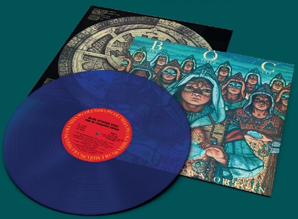 FIRE OF UNKNOWN ORIGIN by BLUE OYSTER CULT Vinyl LP blue - punk to funk heaven